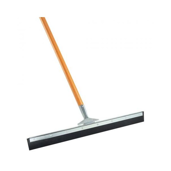 Libman Libman Commercial Heavy Duty Straight Floor Squeegee, Natural Rubber, 24" - 1038 - main